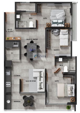 Imagem Apartamento com 2 Quartos à Venda, 61 m² em Camboinha - Cabedelo Imagem Apartamento com 2 Quartos à Venda, 61 m² em Camboinha - Cabedelo
