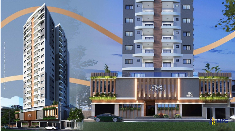 Apartamento com 2 Quartos à Venda, 63 m² em Vive La Vie Residence - Itapema