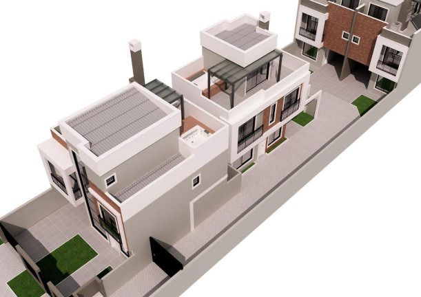 Imagem Casa com 3 Quartos à Venda, 146 m² em água Verde - Curitiba