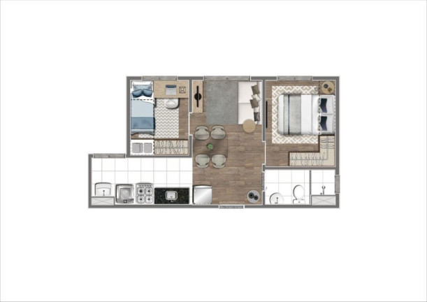 Imagem Imóvel com 2 Quartos à Venda, 36 m² em Morumbi - São Paulo Imagem Imóvel com 2 Quartos à Venda, 36 m² em Morumbi - São Paulo