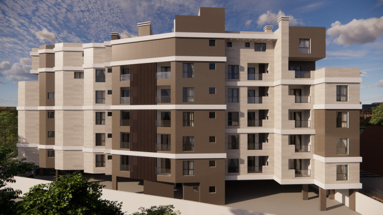 Imagem Apartamento com 1 Quarto à Venda, 46 m² em Campo Comprido - Curitiba