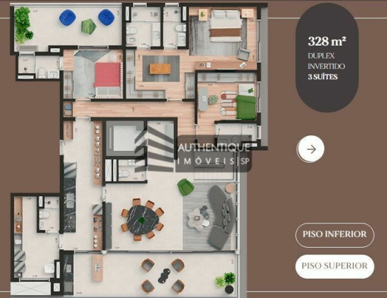 Imagem Apartamento com 2 Quartos à Venda, 256 m² em Jardins - São Paulo Imagem Apartamento com 2 Quartos à Venda, 256 m² em Jardins - São Paulo