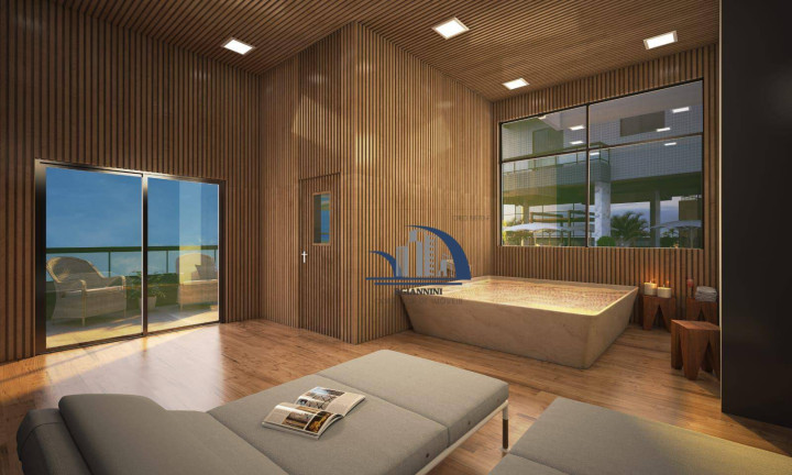Imagem Apartamento com 3 Quartos à Venda, 109 m² em Canto Do Forte - Praia Grande