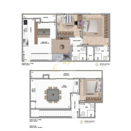 Imagem Apartamento com 3 Quartos à Venda, 73 m² em Centro - Pinhais Imagem Apartamento com 3 Quartos à Venda, 73 m² em Centro - Pinhais