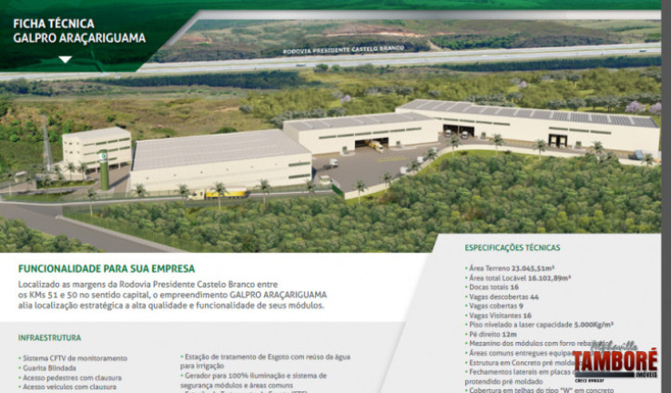 Galpão para Alugar,  em Galpões Região - Alphaville