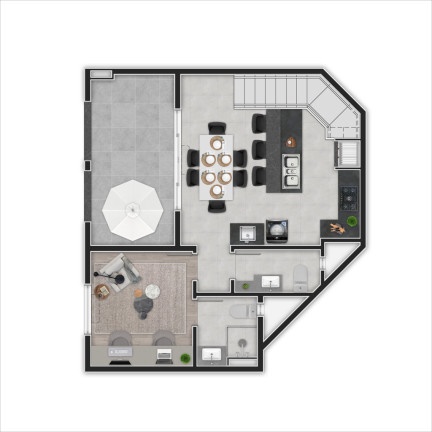 Imagem Apartamento com 2 Quartos à Venda, 53 m² em Bom Retiro - Curitiba