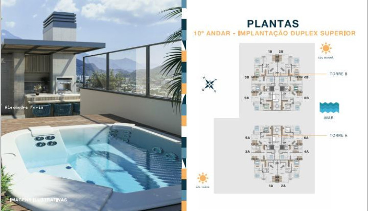Imagem Apartamento com 1 Quarto à Venda, 50 m² em Vila Atlântica - Caraguatatuba
