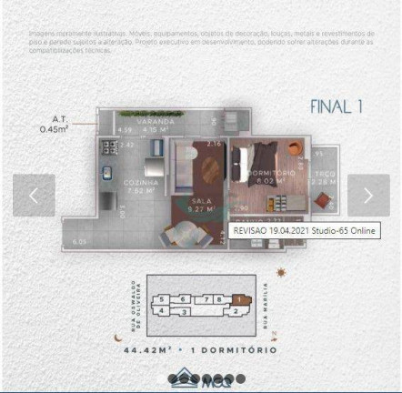 Imagem Apartamento com 1 Quarto à Venda, 44 m² em Boqueirão - Praia Grande Imagem Apartamento com 1 Quarto à Venda, 44 m² em Boqueirão - Praia Grande