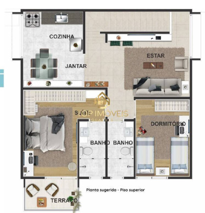 Imagem Casa com 2 Quartos à Venda, 92 m² em Jardim Astúrias - Guarujá Imagem Casa com 2 Quartos à Venda, 92 m² em Jardim Astúrias - Guarujá