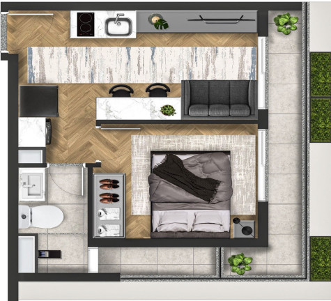 Imagem Imóvel com 1 Quarto à Venda, 33 m² em Jardim Paulista - São Paulo