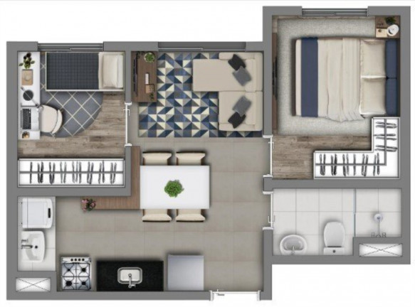 Imagem Imóvel com 2 Quartos à Venda, 36 m² em água Branca - São Paulo Imagem Imóvel com 2 Quartos à Venda, 36 m² em água Branca - São Paulo