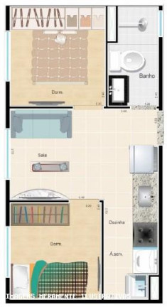 Imagem Imóvel com 2 Quartos à Venda, 29 m² em Cidade Patriarca - São Paulo Imagem Imóvel com 2 Quartos à Venda, 29 m² em Cidade Patriarca - São Paulo