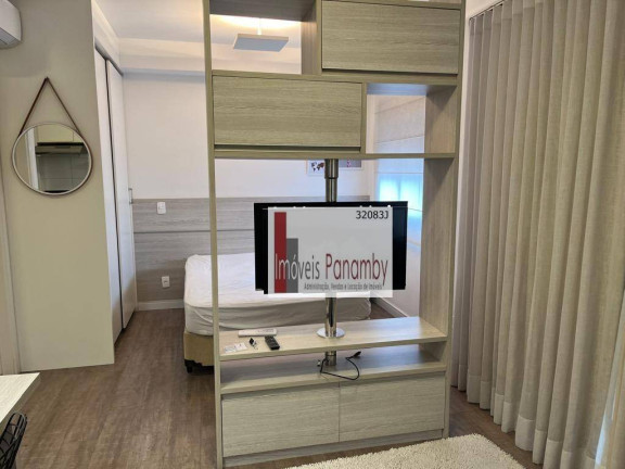 Imagem Apartamento com 1 Quarto para Alugar, 33 m² em Santo Amaro - São Paulo