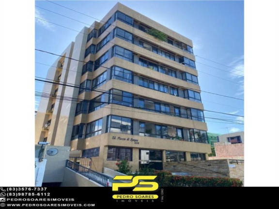 Apartamento com 3 Quartos à Venda, 114 m² em Cabo Branco - João Pessoa