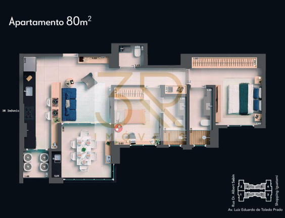 Imagem Apartamento com 2 Quartos à Venda, 80 m² em Vila Do Golf - Ribeirão Preto Imagem Apartamento com 2 Quartos à Venda, 80 m² em Vila Do Golf - Ribeirão Preto