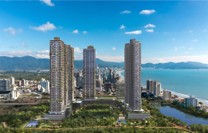 Imagem Apartamento com 3 Quartos à Venda, 114 m² em Perequê - Porto Belo
