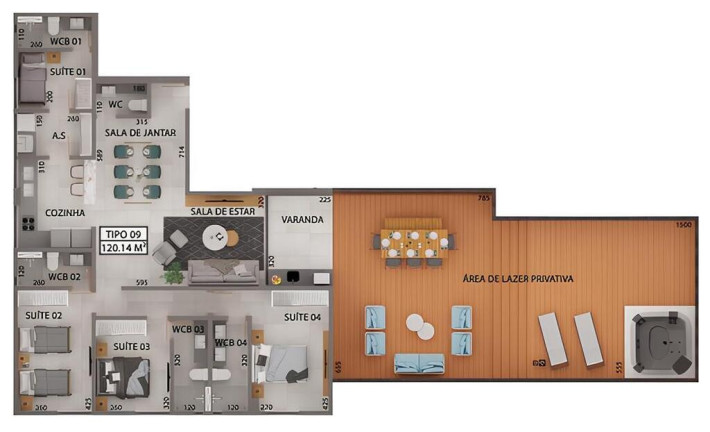 Imagem Cobertura com 3 Quartos à Venda, 208 m² em Jardim Oceania - João Pessoa Imagem Cobertura com 3 Quartos à Venda, 208 m² em Jardim Oceania - João Pessoa