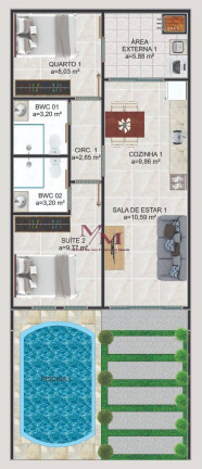 Imagem Casa com 2 Quartos à Venda, 90 m² em Balneário Primavera - Pontal Do Paraná Imagem Casa com 2 Quartos à Venda, 90 m² em Balneário Primavera - Pontal Do Paraná