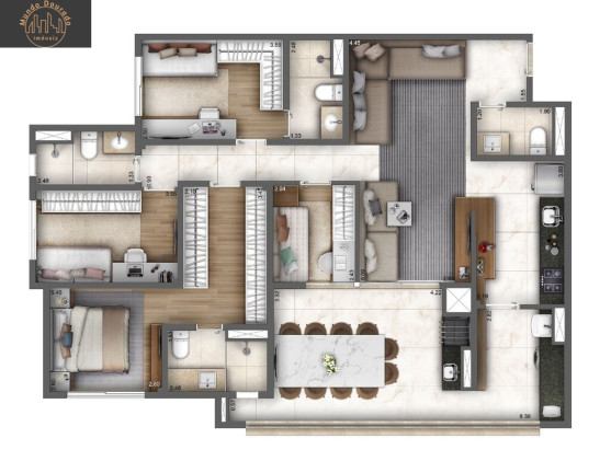 Imagem Apartamento com 4 Quartos à Venda, 119 m² em Ipiranga - São Paulo Imagem Apartamento com 4 Quartos à Venda, 119 m² em Ipiranga - São Paulo