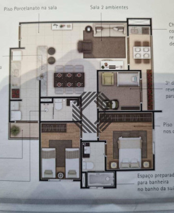 Imagem Apartamento com 3 Quartos à Venda, 85 m² em Parque Campolim - Sorocaba Imagem Apartamento com 3 Quartos à Venda, 85 m² em Parque Campolim - Sorocaba