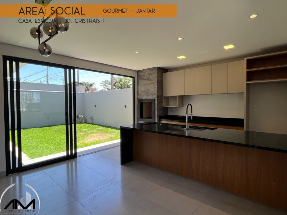 Imagem Casa com 3 Quartos à Venda, 134 m² em Jardim Cristhais - Dourados