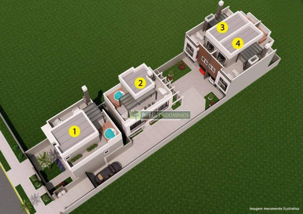 Imagem Sobrado com 3 Quartos à Venda, 146 m² em água Verde - Curitiba