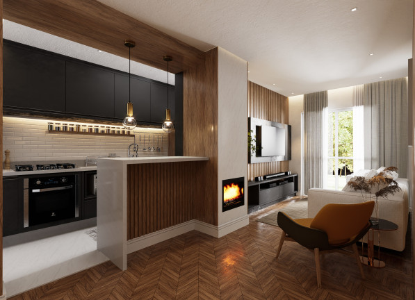 Imagem Apartamento com 2 Quartos à Venda, 60 m² em Praia Da Cal - Torres