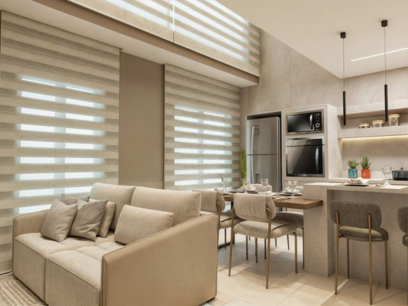 Imagem Imóvel com 1 Quarto à Venda, 19 m² em Mercês - Curitiba