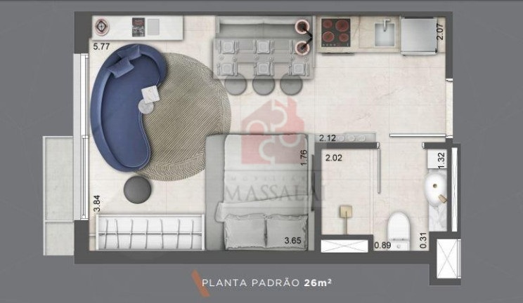 Imagem Apartamento com 1 Quarto à Venda, 33 m² em Petrópolis - Porto Alegre Imagem Apartamento com 1 Quarto à Venda, 33 m² em Petrópolis - Porto Alegre