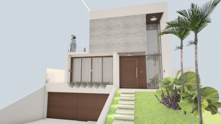 Imagem Casa de Condomínio com 3 Quartos à Venda, 255 m² em Tomazetti - Santa Maria