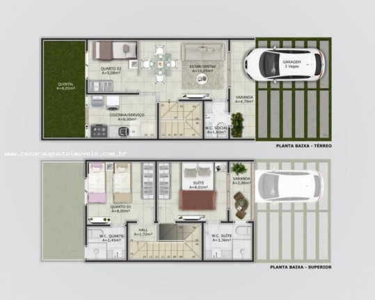 Imagem Casa de Condomínio com 2 Quartos à Venda, 71 m² em Coité - Eusébio Imagem Casa de Condomínio com 2 Quartos à Venda, 71 m² em Coité - Eusébio