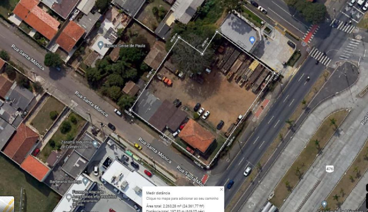 Imagem Terreno à Venda, 2.254 m² em Novo Mundo - Curitiba Imagem Terreno à Venda, 2.254 m² em Novo Mundo - Curitiba