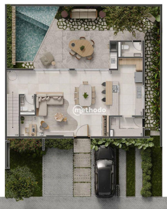 Casa com 3 Quartos à Venda, 187 m² em Sítios De Recreio Gramado - Campinas