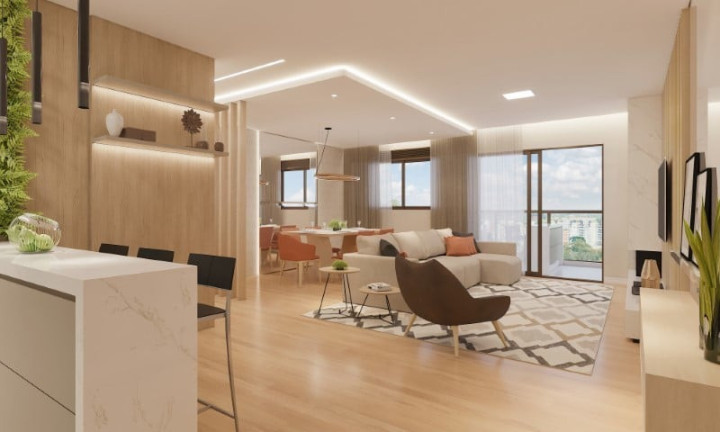 Imagem Apartamento com 2 Quartos à Venda, 101 m² em Bacacheri - Curitiba
