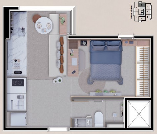 Imagem Imóvel com 2 Quartos à Venda, 42 m² em Vila Dom Pedro I - São Paulo Imagem Imóvel com 2 Quartos à Venda, 42 m² em Vila Dom Pedro I - São Paulo