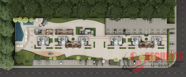 Imagem Apartamento com 3 Quartos à Venda, 60 m² em Jd. São Lourenço - Bertioga