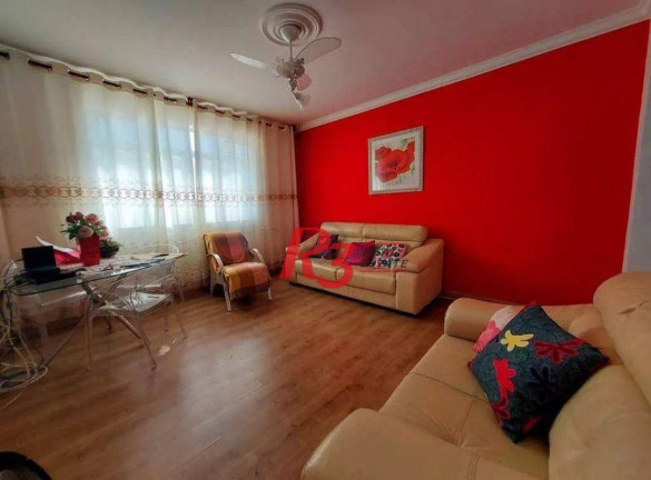 Apartamento com 3 Quartos à Venda, 120 m² em Campo Grande - Santos