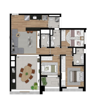 Imagem Apartamento com 3 Quartos à Venda, 97 m² em Perdizes - São Paulo Imagem Apartamento com 3 Quartos à Venda, 97 m² em Perdizes - São Paulo