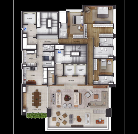 Imagem Apartamento com 4 Quartos à Venda, 303 m² em Itaim Bibi - São Paulo