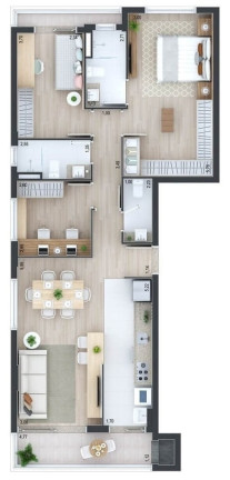 Imagem Apartamento com 4 Quartos à Venda, 165 m² em Cabral - Curitiba