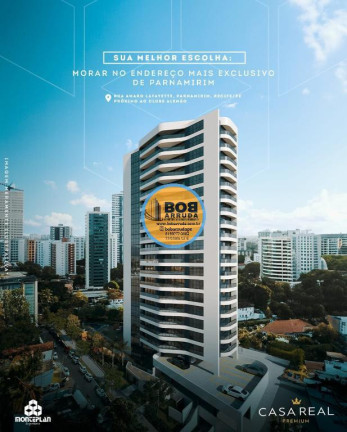 Apartamento com 3 Quartos à Venda, 145 m² em Parnamirim - Recife