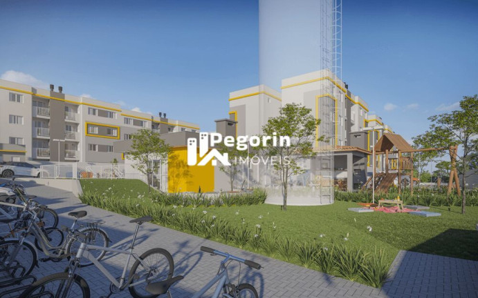 Imagem Apartamento com 2 Quartos à Venda, 44 m² em Jardim Amélia - Pinhais