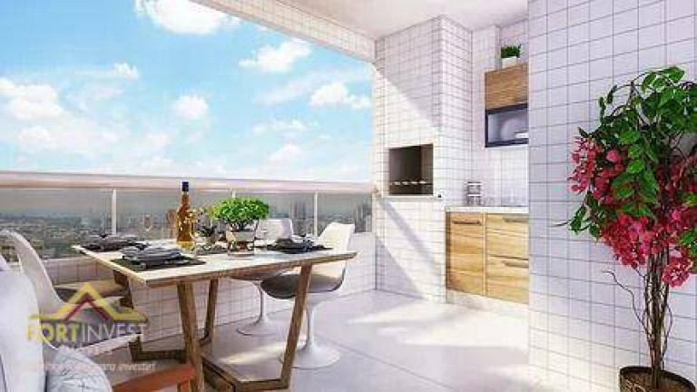 Imagem Imóvel com 2 Quartos à Venda, 63 m² em Tupi - Praia Grande