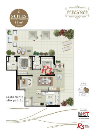 Imagem Apartamento com 2 Quartos à Venda, 82 m² em Ponta Da Praia - Santos Imagem Apartamento com 2 Quartos à Venda, 82 m² em Ponta Da Praia - Santos