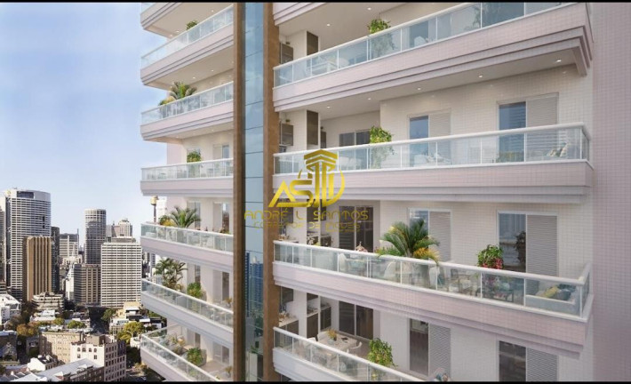 Imagem Apartamento com 3 Quartos à Venda, 126 m² em Guilhermina - Praia Grande