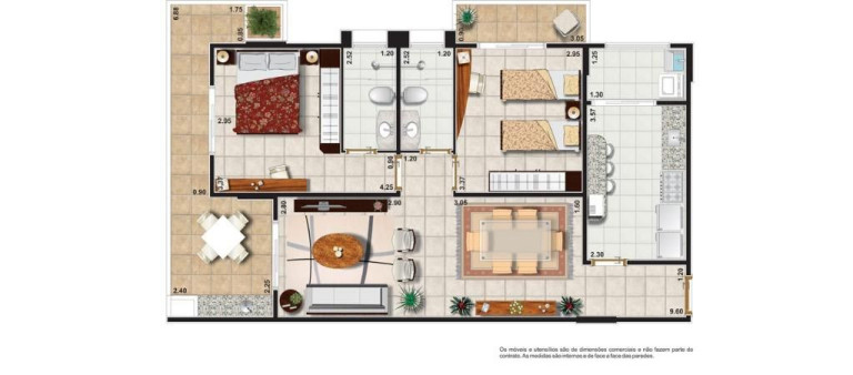 Imagem Apartamento com 2 Quartos à Venda, 88 m² em Canto Do Forte - Praia Grande Imagem Apartamento com 2 Quartos à Venda, 88 m² em Canto Do Forte - Praia Grande