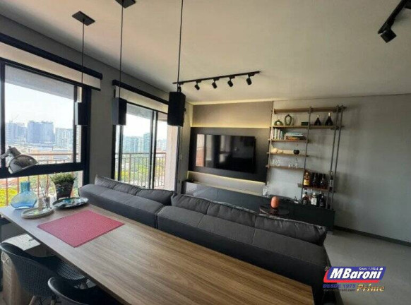 Apartamento com 1 Quarto à Venda, 45 m² em Santo Amaro - São Paulo