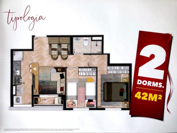 Imagem Imóvel com 2 Quartos à Venda, 42 m² em Freguesia Do O - São Paulo Imagem Imóvel com 2 Quartos à Venda, 42 m² em Freguesia Do O - São Paulo