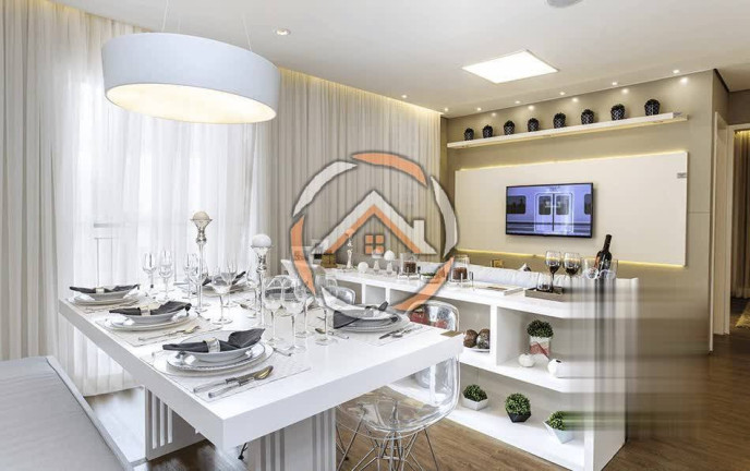 Apartamento com 3 Quartos à Venda, 59 m² em Campestre - Santo André