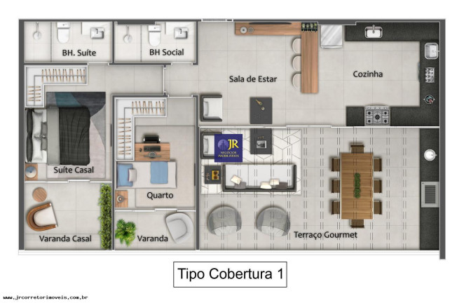 Imagem Imóvel com 2 Quartos à Venda, 66 m² em Praia Da Costa - Vila Velha